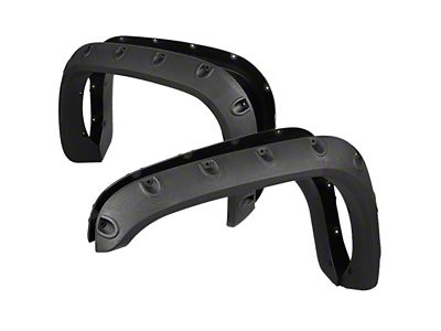 Rivet Style Fender Flares; Textured Black (94-02 RAM 3500)