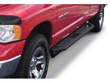 Rocker Armor Side Step Bars; Matte Black (03-09 RAM 3500 Quad Cab)