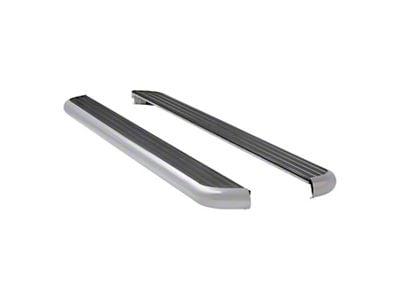 MegaStep 6.50-Inch Wheel-to-Wheel Running Boards; Body Mount; Polished Stainless (03-09 RAM 3500 Quad Cab w/ 8-Foot Box)