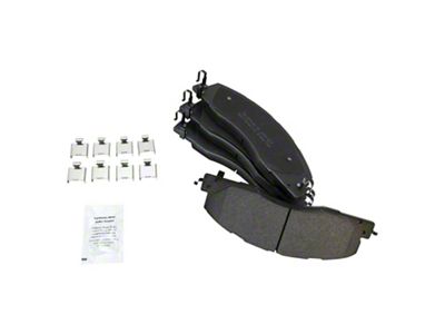 Semi-Metallic Brake Pads; Front Pair (09-18 RAM 3500)