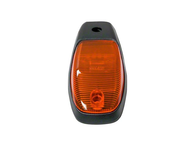 Single Amber LED Cab Roof Light; Amber Lens (19-24 RAM 3500)