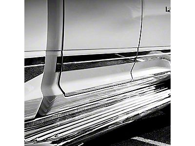 RAM 3500 Special Edition Series Rocker Panels (10-26 RAM 3500 Crew Cab w/  8-Foot Box & OE Fender Flares) - Free Shipping クロームカバー Dodge Ram 3500 1994-2001 SAA TH34924 U-Type洗練されたロッカーパネルカバー用 For Dodge Ram 3500 1994-2001 SAA TH34924 U-Type Polished Rocker Panel Covers