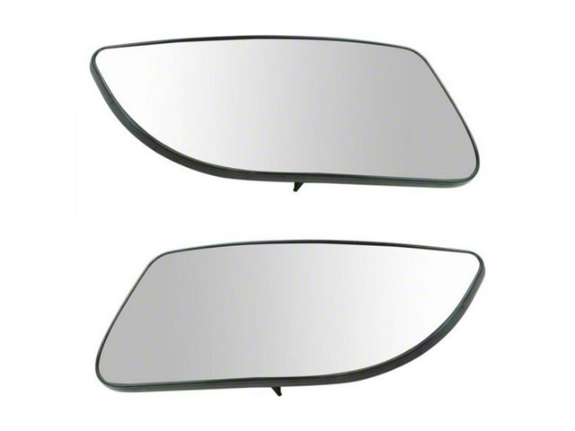 Spotter Glass Lower Towing Mirror Glass; Driver and Passenger Side (10-18 RAM 3500)