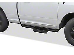 Square Tube Drop Style Nerf Side Step Bars; Matte Black (10-24 RAM 3500 Regular Cab)