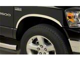 Putco Stainless Steel Fender Trim; Covers Top Half of Wheel Well (03-09 RAM 3500)