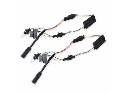 AlphaRex Stock Halogen Tail Lights to AlphaRex 09-18 RAM Tail Light Converters (19-23 RAM 3500 w/ Factory Halogen Tail Lights)