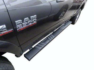 STX500 Running Boards; Black (10-24 RAM 3500 Crew Cab)