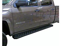 STX600 Running Boards; Black (10-25 RAM 3500 Crew Cab)