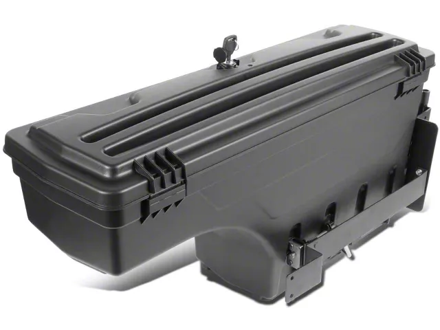 Swing Out Bed Mounted Storage Box; Driver Side (03-18 RAM 3500)