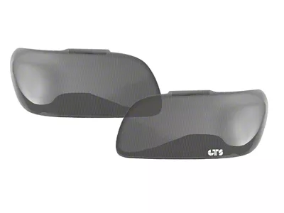 Tail Light Covers; Carbon Fiber Look (94-02 RAM 3500)