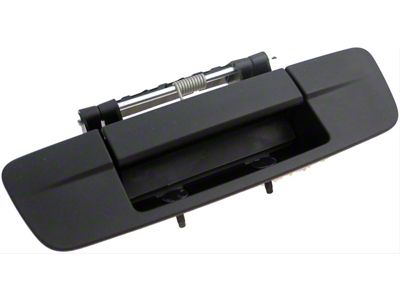 Tailgate Handle; Textured Black; Non-Locking; Without Backup Camera and Keyhole (10-18 RAM 3500)