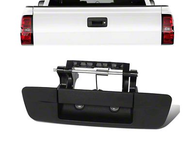 Tailgate Handle; Textured Black (10-18 RAM 3500)