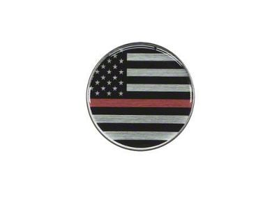 Thin Red Line Flag Rated Badge (Universal; Some Adaptation May Be Required)