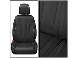 Touring Series Front Seat Covers; Black (Universal; Some Adaptation May Be Required)
