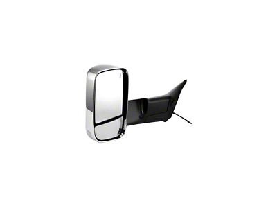 Replacement Towing Mirror; Power; With Turn Signal; With Puddle Light; Driver Side; Driver Side (10-12 RAM 3500)