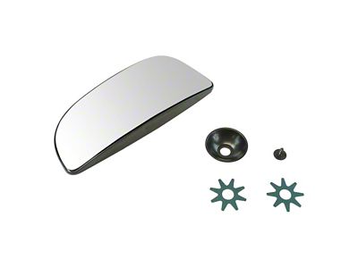 Towing Mirror Glass; Passenger Side (11-18 RAM 3500)