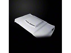 Type-TA Style Ram Air Hood; Unpainted (19-24 RAM 3500)