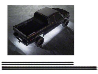 Ultra White Series HD Aluminum Channel LED Underbody Kit (Universal; Some Adaptation May Be Required)