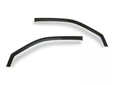 Ventgard Snap Window Deflectors; Smoked; Front Only (94-02 RAM 3500)