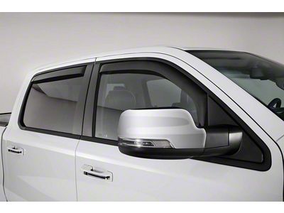 Ventgard Window Deflectors; Clear (19-24 RAM 3500 Crew Cab)