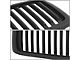 Vertical Style Upper Replacement Grille; Matte Black (03-05 RAM 3500)
