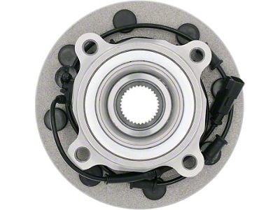 Wheel Hub and Bearing Assembly; Front (06-08 4WD RAM 3500)