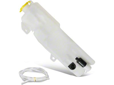 Windshield Washer Reservoir Tank Bottle with Level Sensor and Fluid Pump (06-09 RAM 3500 Mega Cab)