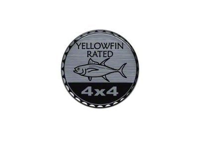 Yellowfin Rated Badge (Universal; Some Adaptation May Be Required)
