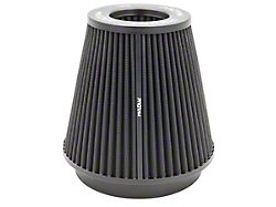 Ramair Filters Pleated Polymer Base Cone Air Filter; 6-Inch Inlet / 7.90-Inch Filter Length; Black (Universal; Some Adaptation May Be Required)