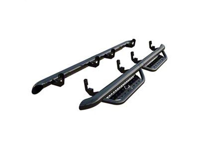Ranch Hand Legend Series Cab Length Side Step Bars; Gloss Black (15-25 Colorado Crew Cab)
