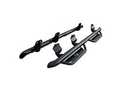 Ranch Hand Legend Series Cab Length Side Step Bars; Gloss Black (15-25 F-150 SuperCrew)