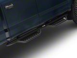 Ranch Hand Midnight Series Cab Length Side Step Bars; Matte Black (17-26 F-250 Super Duty SuperCrew)