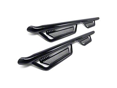 Ranch Hand Legend Series Cab Length Side Step Bars; Gloss Black (19-25 RAM 1500 Crew Cab w/ 5.7-Foot Box)