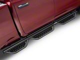 Ranch Hand Midnight Series 6-Step Wheel to Wheel Side Step Bars; Matte Black (09-18 RAM 1500 Crew Cab w/ 6.4-Foot Box)