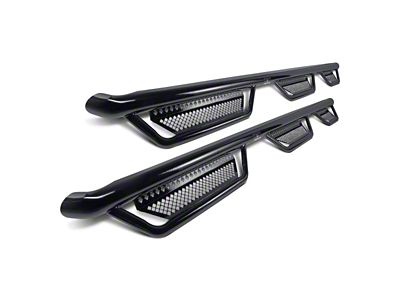 Ranch Hand Legend Series 6-Step Wheel to Wheel Side Step Bars; Gloss Black (10-18 RAM 2500 Mega Cab)