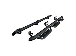 Ranch Hand Midnight Series 6-Step Wheel to Wheel Side Step Bars; Matte Black (10-25 RAM 2500 Crew Cab w/ 6.4-Foot Box)