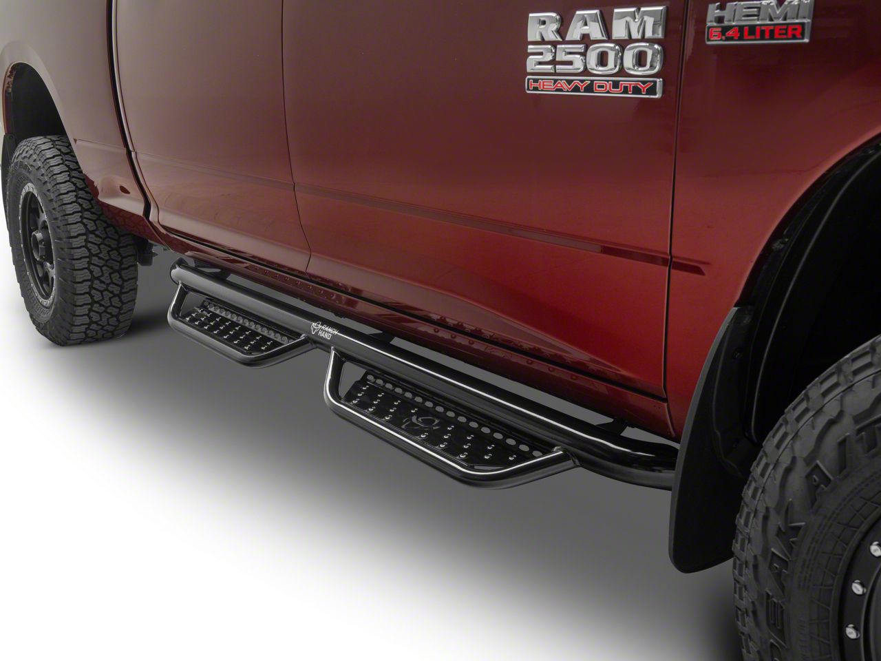 【最安値】bush de brunt SIDE KICK ブラック新品未開封 Ranch Hand RAM 3500 Legend Series Cab Length Side Step Bars; Gloss