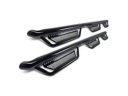 Ranch Hand Legend Series 6-Step Wheel to Wheel Side Step Bars; Gloss Black (10-18 RAM 3500 Crew Cab w/ 8-Foot Box)