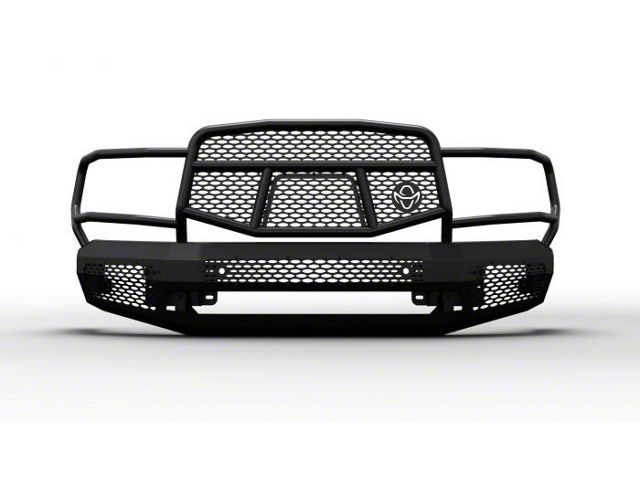 Ranch Hand Midnight Front Bumper with Grille Guard (10-18 RAM 3500)