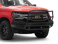 Ranch Hand Midnight Series Front Bumper with Grille Guard (19-21 Silverado 1500, Excluding Diesel)