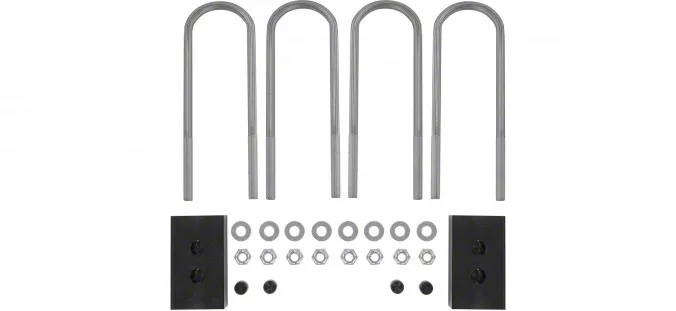Rancho 1.50-Inch Rear Lift Block Kit (21-24 4WD F-150 w/o CCD System, Excluding Raptor)