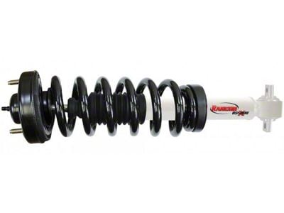 Rancho RS5000X Loaded Front Strut and Coil Spring Assembly for Stock Height; Driver Side (15-20 2WD F-150)