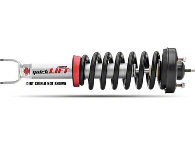 Rancho Loaded quickLIFT Front Strut for 1 to 1.50-Inch Lift; Driver Side (06-08 4WD RAM 1500)