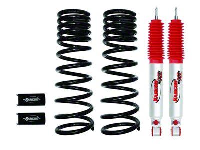 Rancho 2.50-Inch Front Level-IT System with Front RS9000XL Shocks (03-13 4WD RAM 2500)