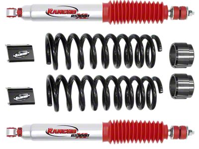 Rancho 2.50-Inch Front Level-IT System with Front RS9000XL Shocks (14-24 4WD RAM 2500)