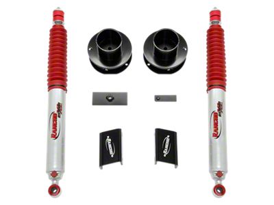 Rancho 2.50-Inch Front Level-IT System with Front RS9000XL Shocks (14-24 4WD RAM 2500)