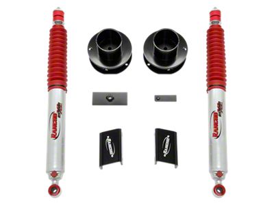 Rancho 2.50-Inch Front Level-IT System with Front RS9000XL Shocks (14-24 4WD RAM 3500 SRW)