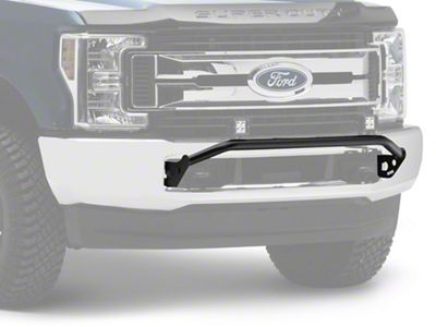 Sleekster Light Bar; Satin Black (11-24 F-250 Super Duty)