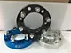 1-1/4-Inch Wheel Spacers; Silver (19-24 Ranger)