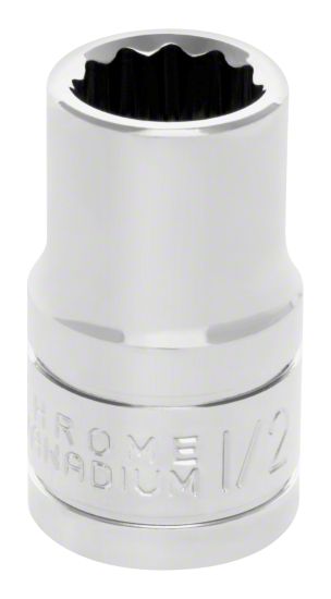 Ranger 1/2-Inch Drive 12-Point Socket; Standard; Shallow